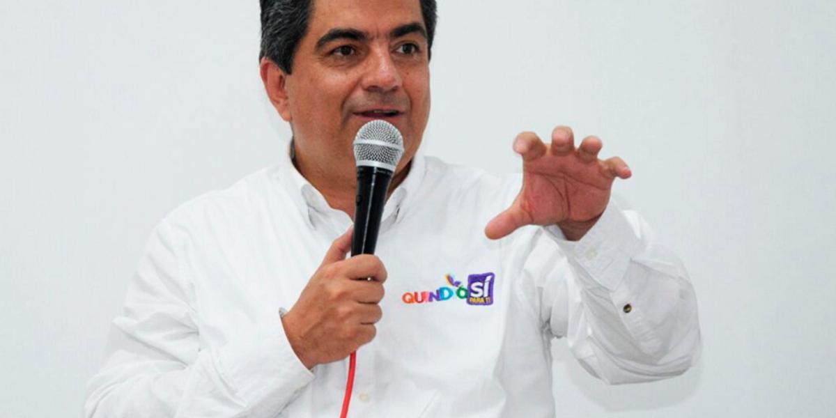 El gobernador del Quindío, Carlos Eduardo Osorio explicó a través de un comunicado, que desde 2014 no hace parte de Shambalá.