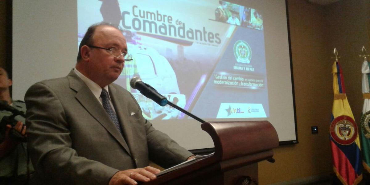 El ministro de defensa Luis Carlos Villegas hizo parte de la cumbre