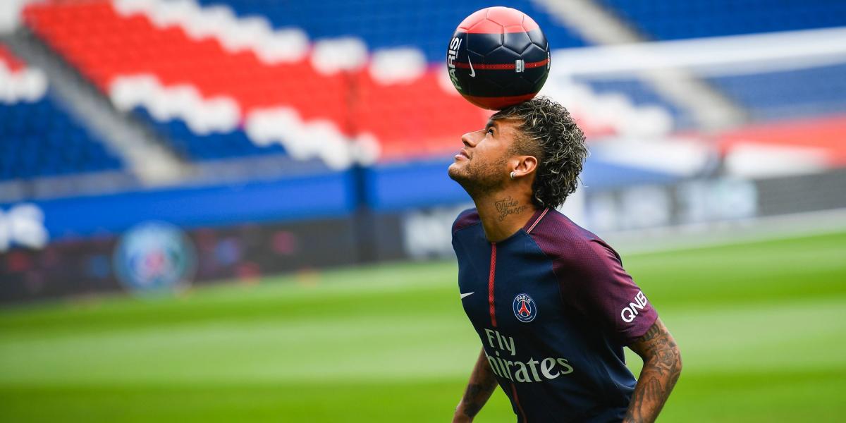 Presentación oficial de Neymar Jr. en el PSG.