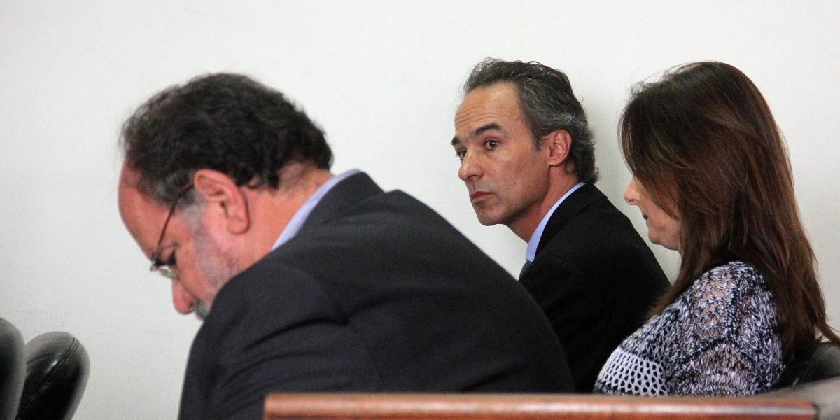 Pablo Villegas y María Posada, en juicio.