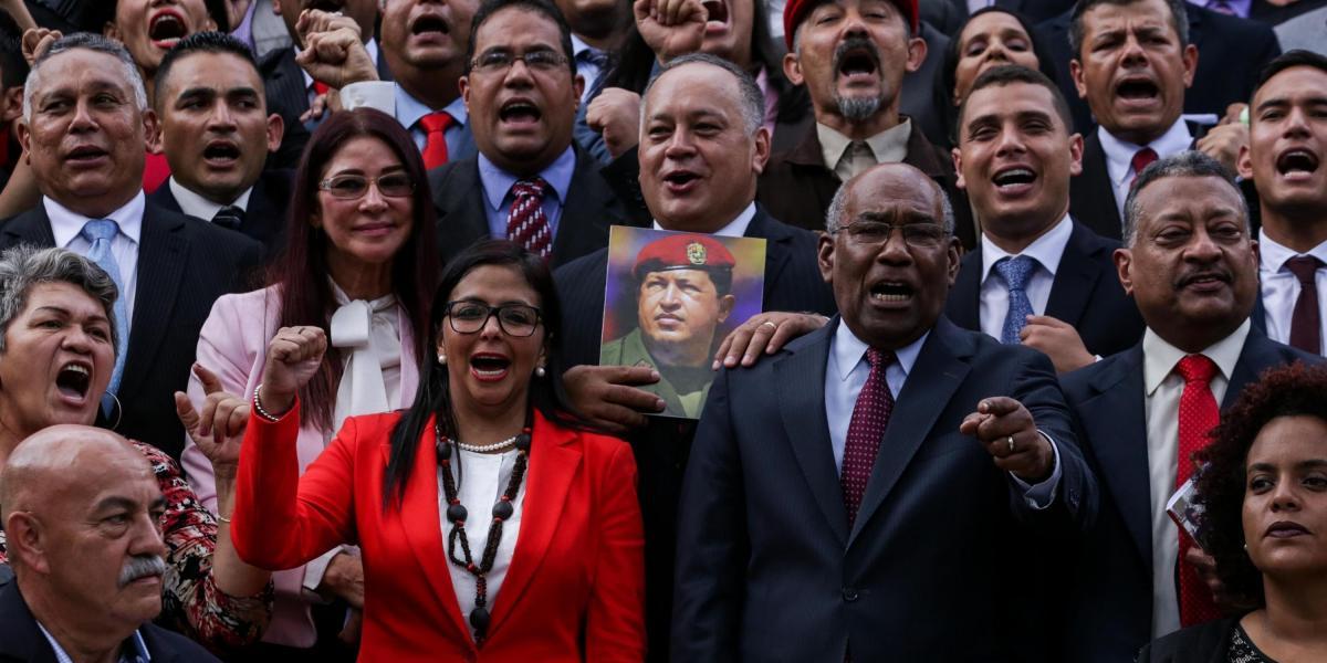 La ‘Santísima Trinidad’ de Maduro: su esposa Cilia Flores, Diosdado Cabello y la presidenta de la Asamblea, Delcy Rodríguez