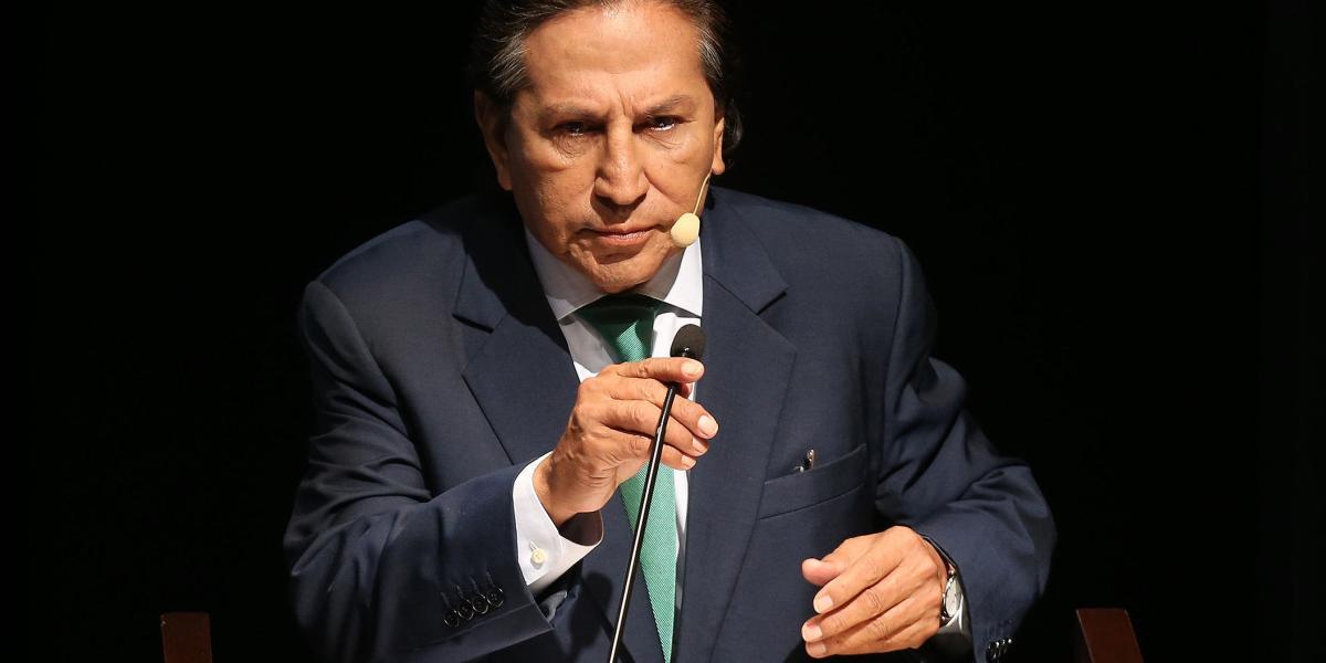Alejandro Toledo, expresidente del Perú, acusado de corrupción.