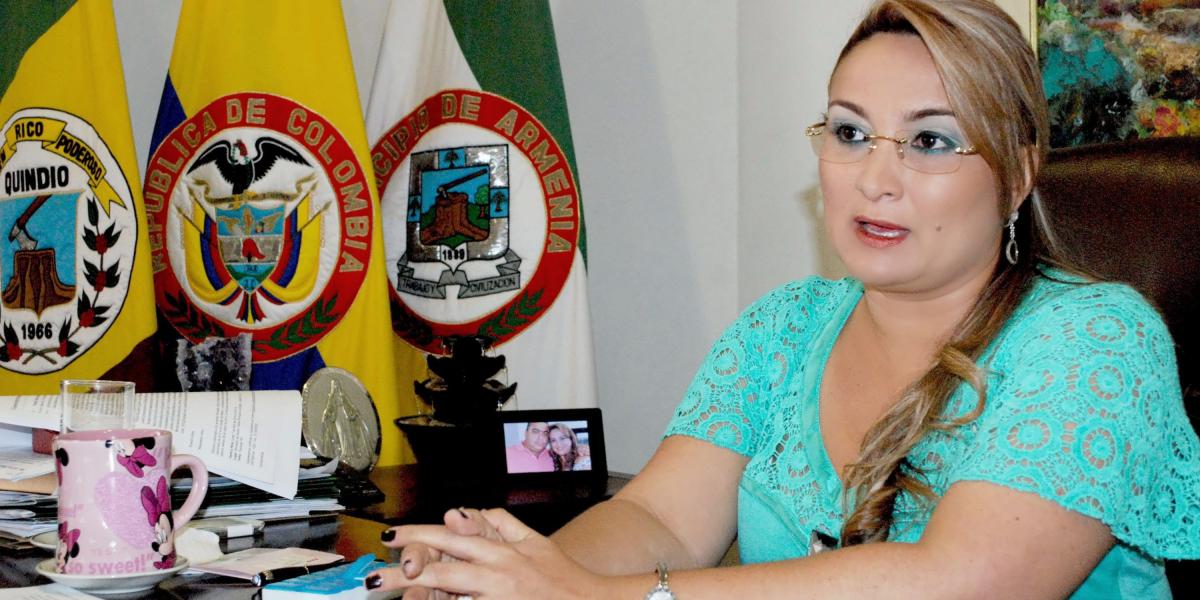 Sandra Paola Hurtado Palacio se desempeñó como gobernadora de Quindío entre el 2012 y el 2015.