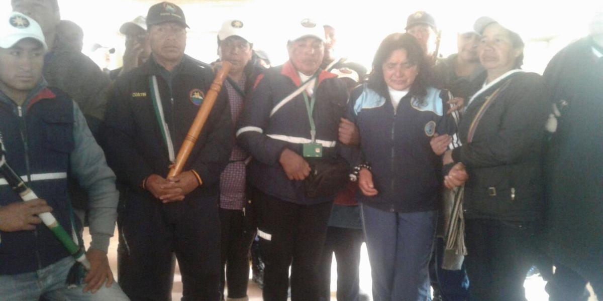 Docente liberada en Nariño, Sixta Amparo Bacca esposa de líder indígena