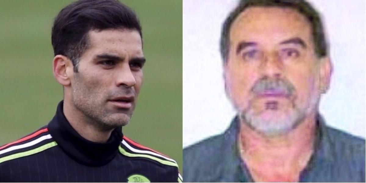 Rafael Márquez, futbolista mexicano, y Raúl Flores Hernández, acusado de narcotráfico. Raúl Flores Hernández, acusado de narcotráfico.