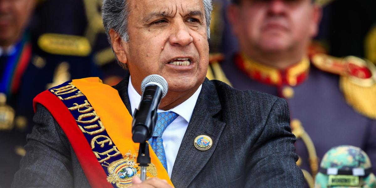 Lenín Moreno, presidente de Ecuador, quien expresó preocupación por la cantidad de presos políticos en Venezuela.