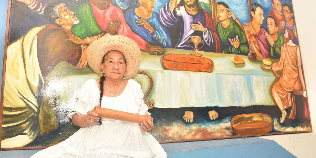 La maestra Julia Estrada es de origen nariñense, pero desde hace 60 años vive en Buenaventura.