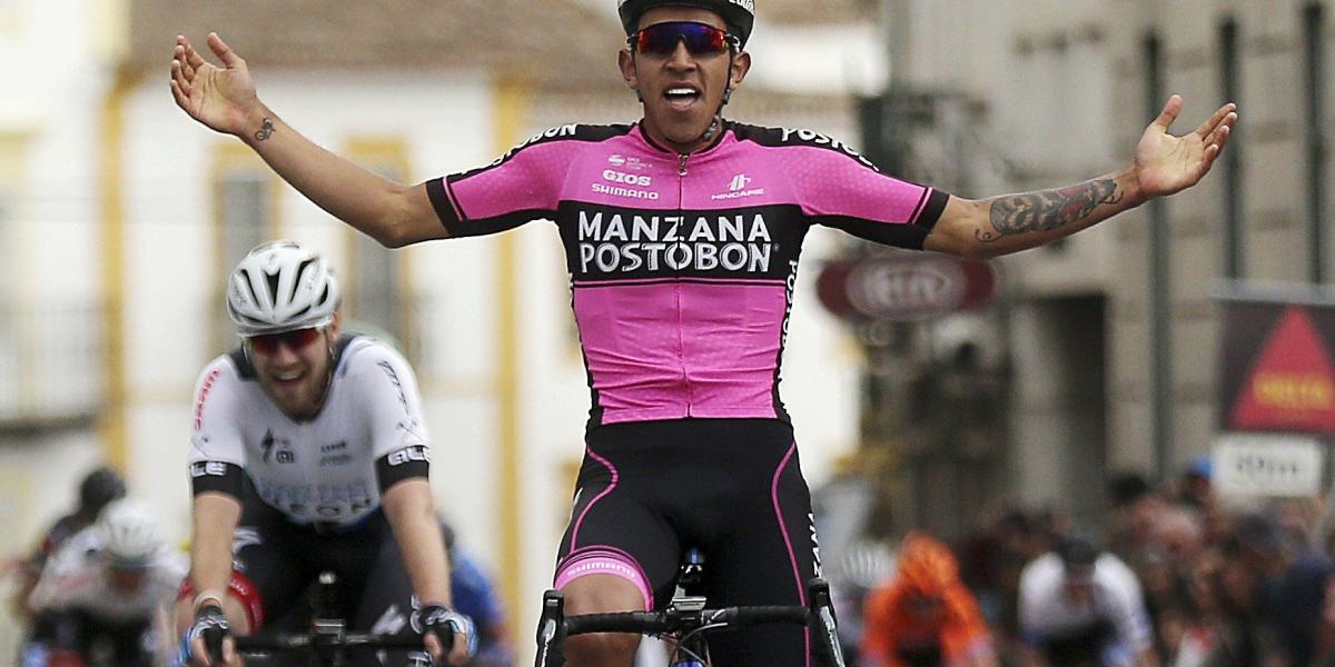Sebastián Molano, ciclista colombiano.