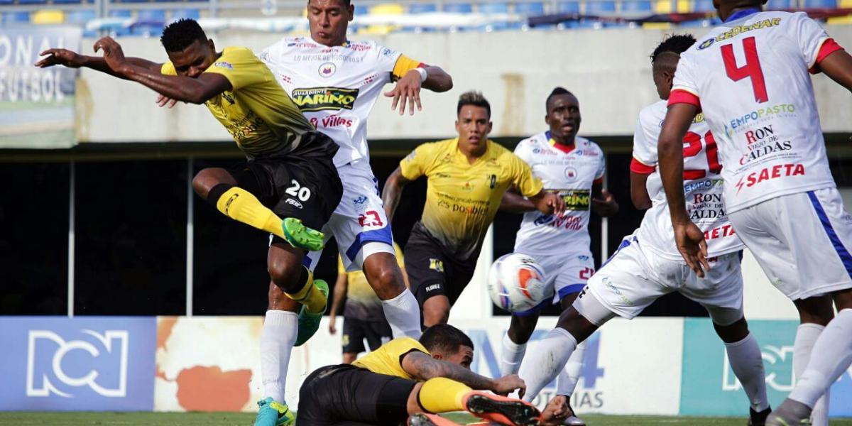 Alianza Petrolera anotó cuatro goles por primera vez desde que juega en la A.