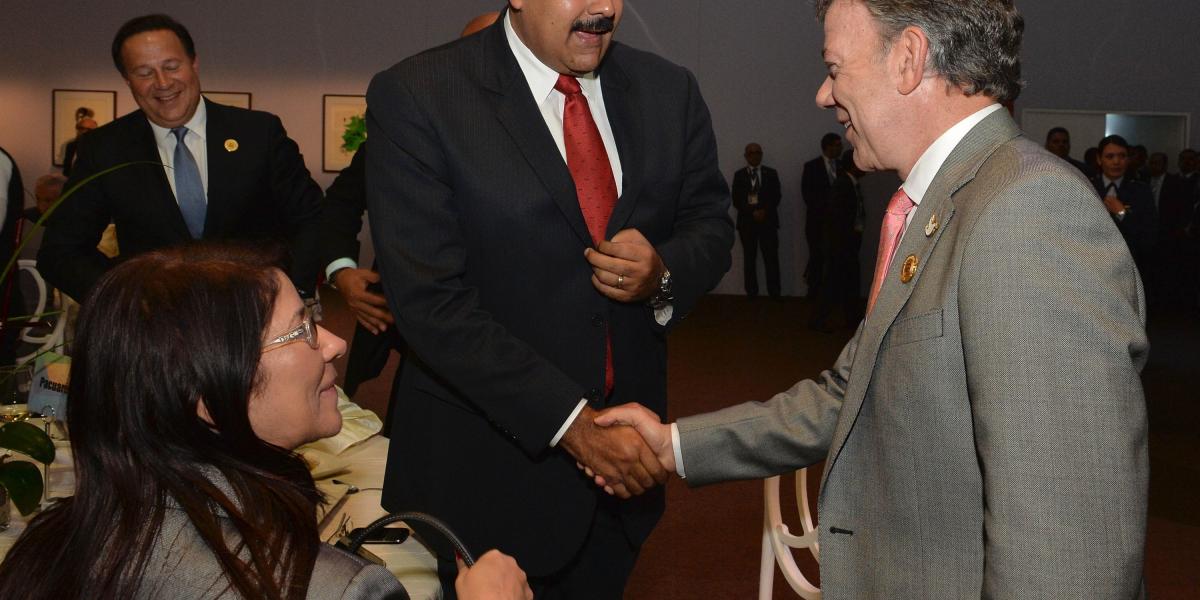 Santos y Maduro, San José de Costa Rica, 2015, Cumbre del Celac. ¿Una escena irrepetible?
