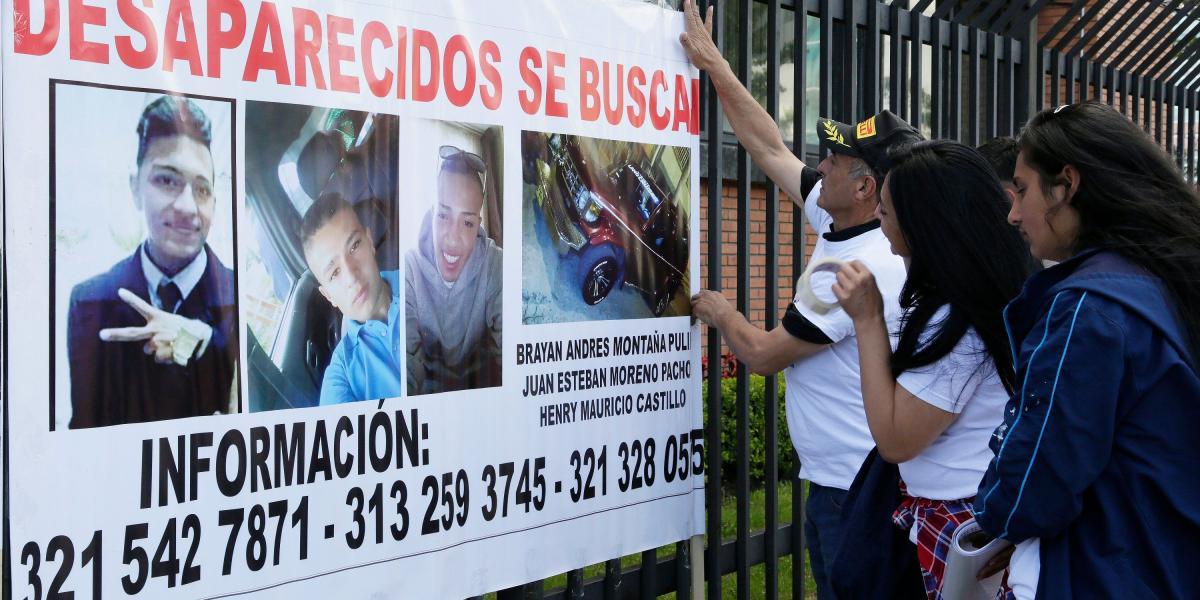 Desde la noche del 22 de febrero no se tiene rastro de Brayan, Mauricio y Juan Esteban, tres jóvenes del barrio San Cristóbal Norte.