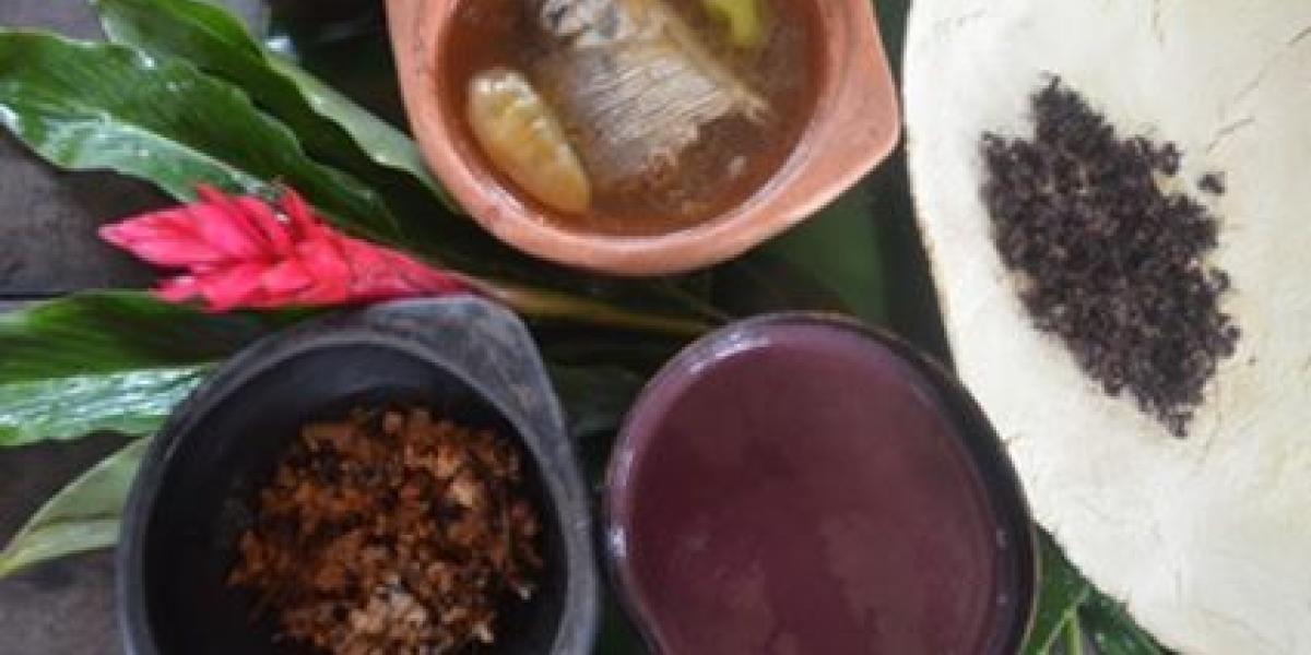 Menú amazónico ganador del Premio Nacional a las Cocinas Tradicionales.