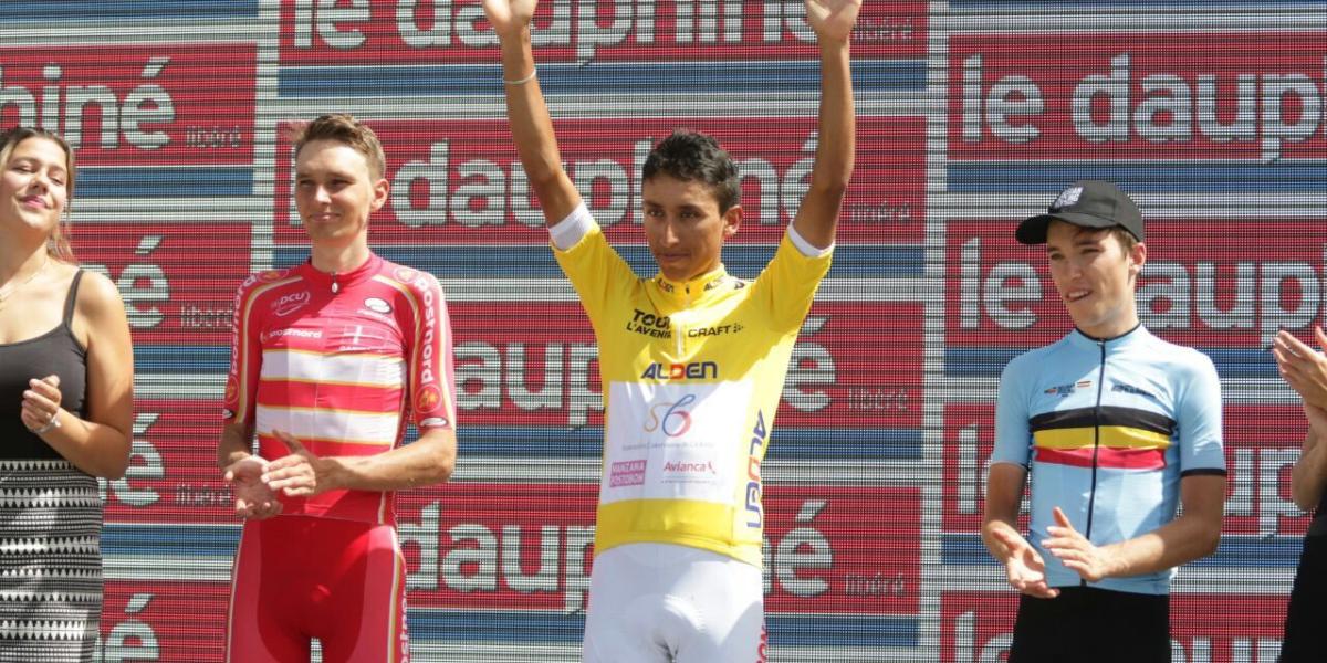 Egan Bernal gana el Tour de l’Avenir.