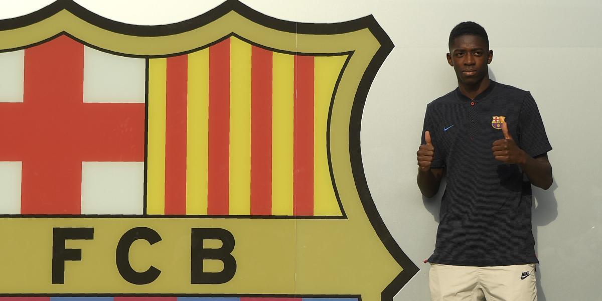Dembelé ya es oficialmente del Barcelona.