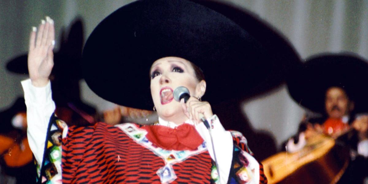 La cantante y actriz mexicana Alicia Juarez.