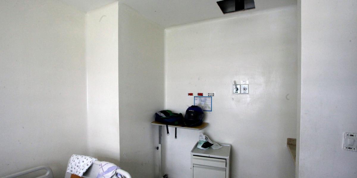 Esta es la habitación con una sola cama que era ocupada por Cruz María Amaya.