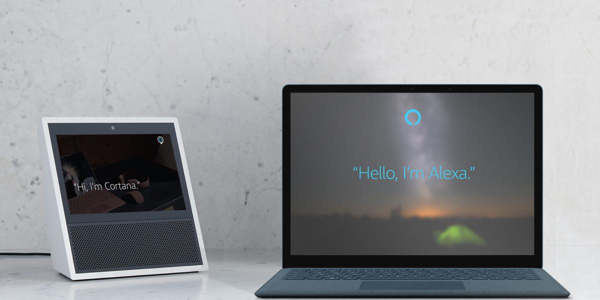 Se integran Alexa y Cortana, los asistentes personales inteligentes de Amazon y Microsoft.