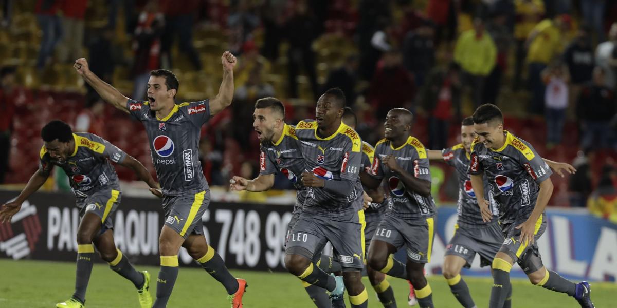 Así celebró Medellín su clasificación a las semifinales de la Copa Colombia.