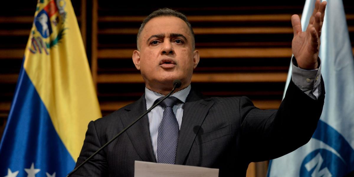 El fiscal general venezolano, Tarek Saab, acusó a la oposición de respaldar las sanciones económicas que Estados Unidos le impuso a Venezuela.