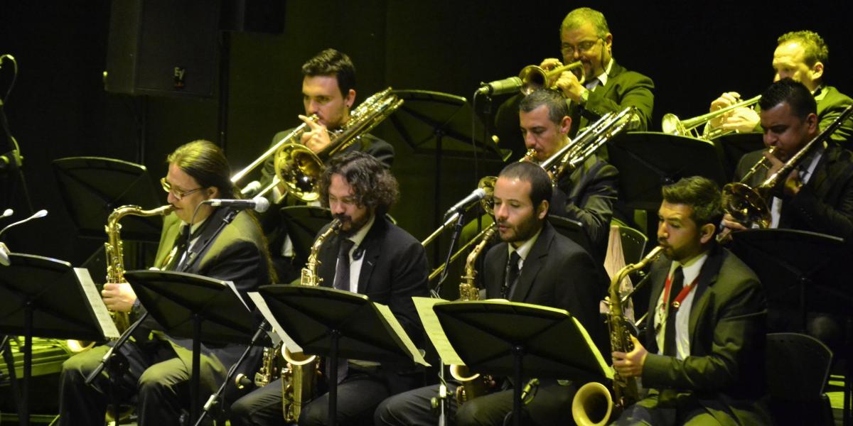 Único concierto de la Big Band Bogotá el domingo 3 de septiembre, a las 3 p. m.