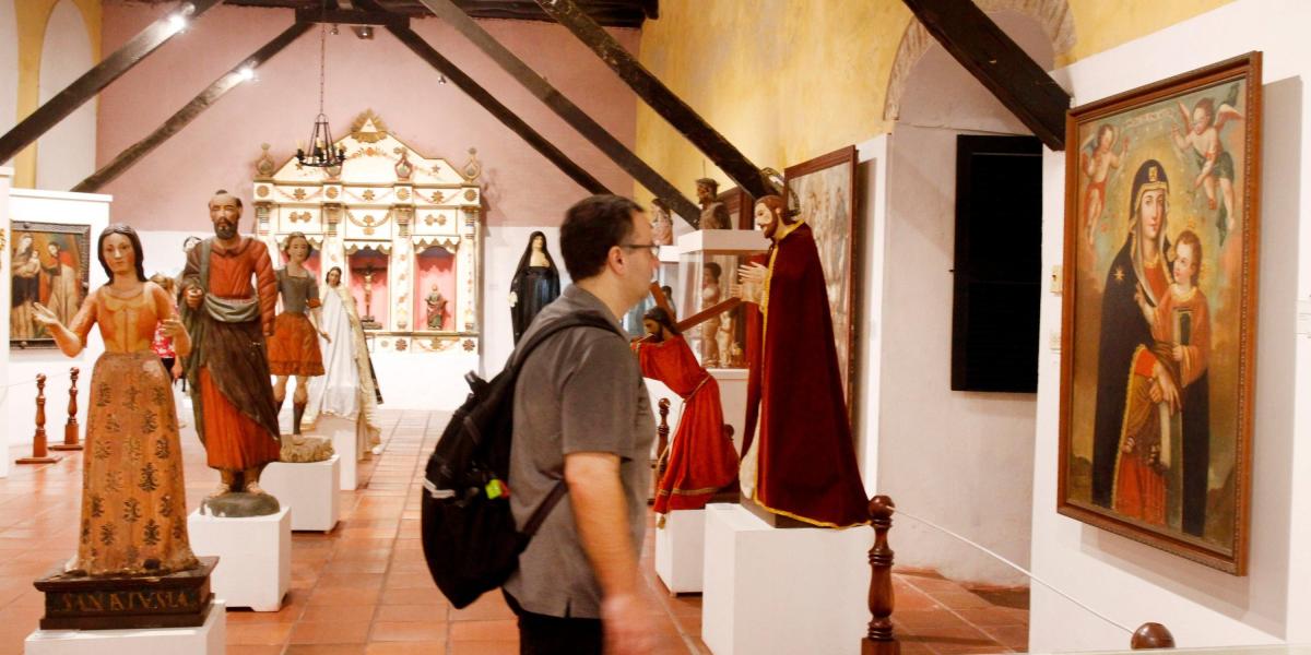 El  museo de arte religioso del claustro es un de los lugares más visitados de la ciudad.