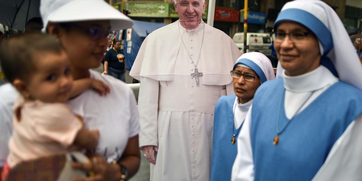 El Papa llegará a Colombia este miércoles 6 de septiembre.