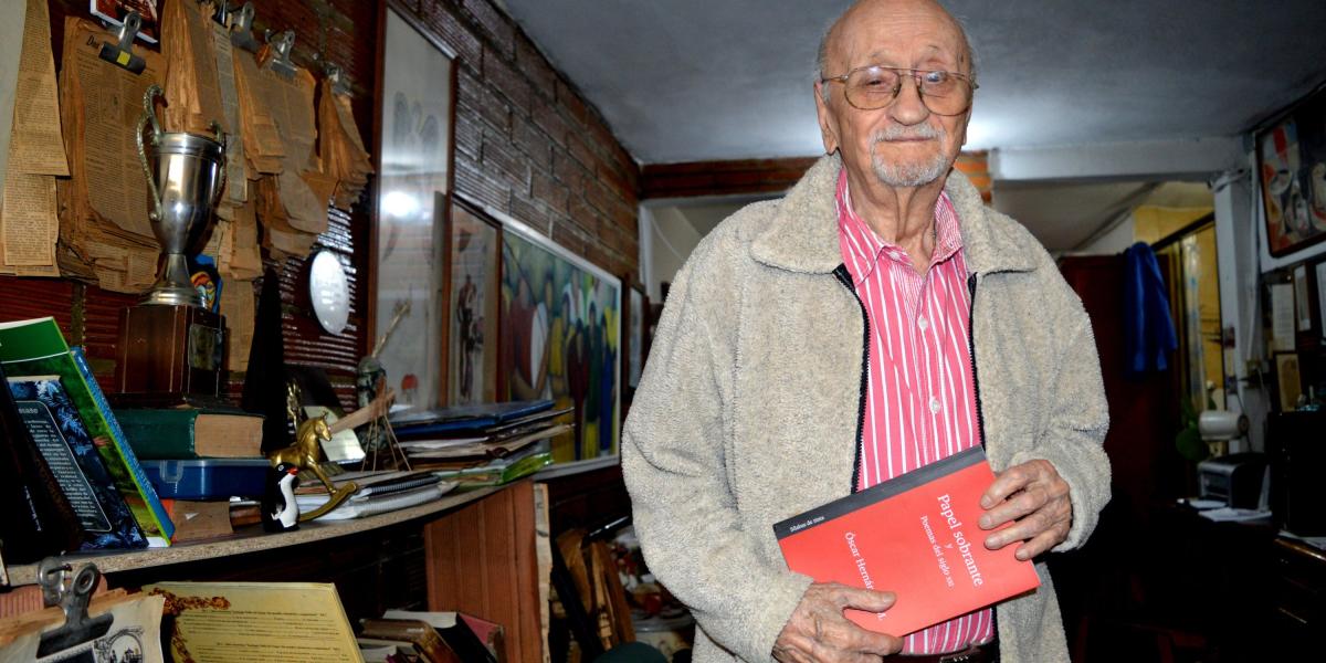 A sus 91 años falleció Óscar Hernández Monsalve.