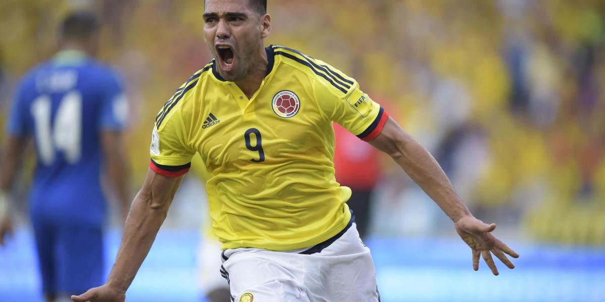 Falcao anotó el empate para la Selección Colombia
