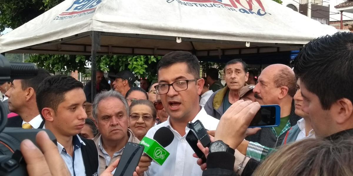 El alcalde de Villamaría (Caldas), Juan Alejandro Holguín, inscribió su propio comité para promover la abstención en la jornada electoral de este 10 de septiembre.