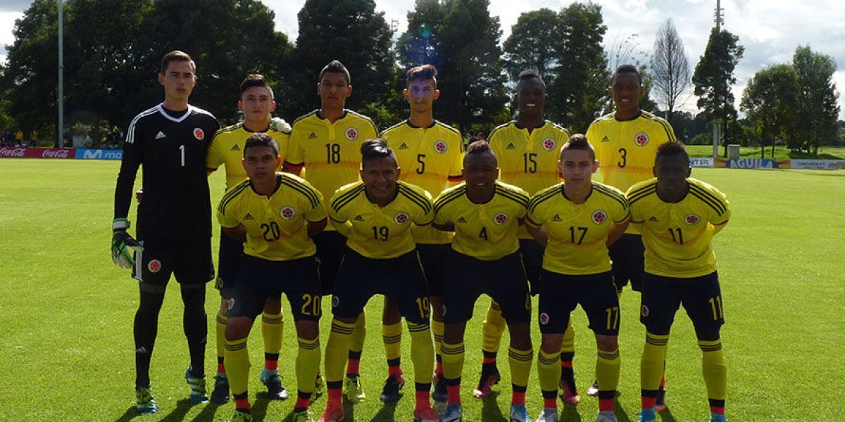 La Selección Colombia Sub-17.