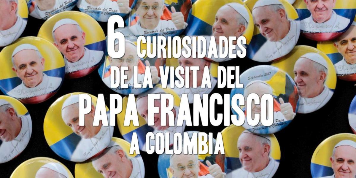 6 curiosidades que nos dejó la visita del Papa a Colombia
