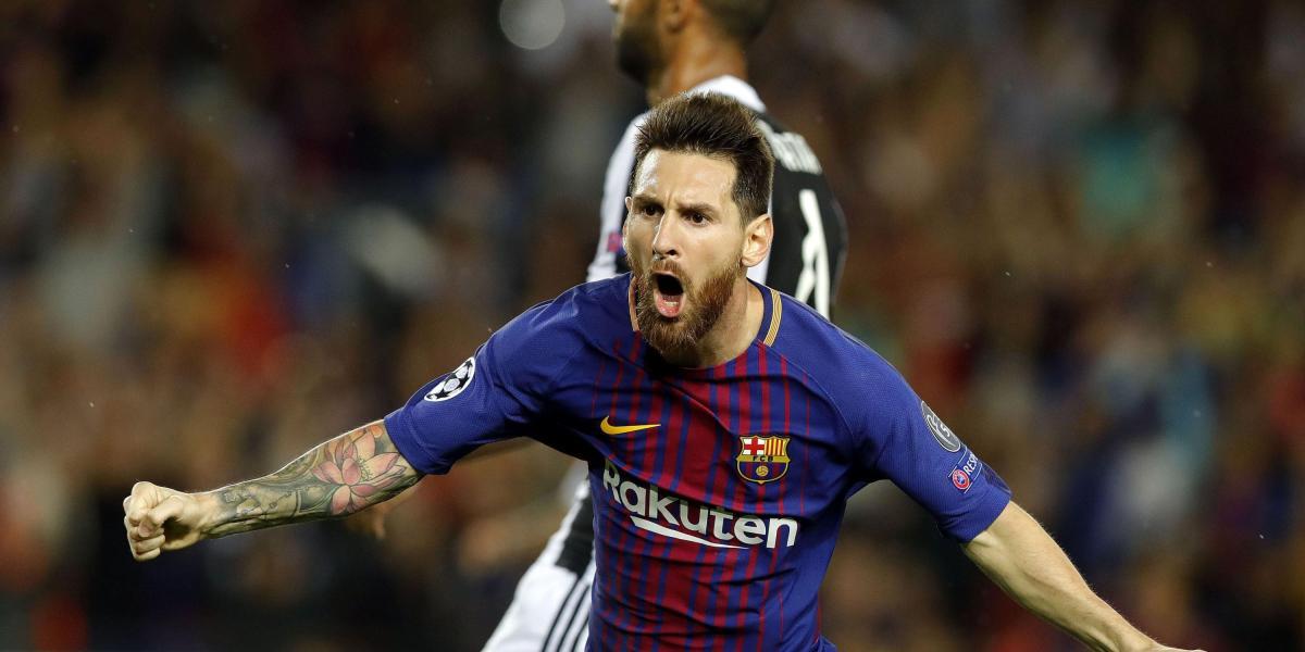 Lionel Messi anotó dos goles contra Juventus.