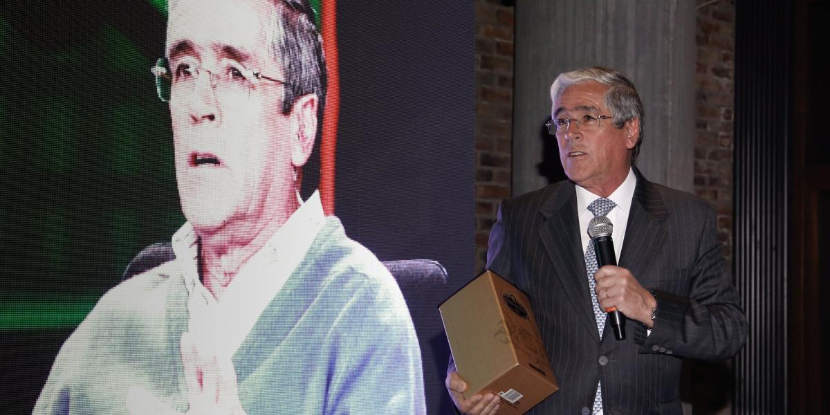 José Clopatofsky, en un evento organizado por EL TIEMPO para conmemorar sus 50 años en el periódico.