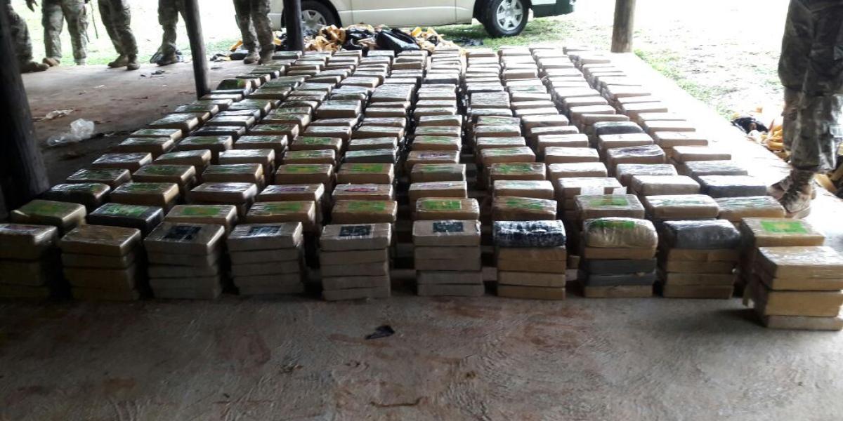 Más de una tonelada de cocaína incautada en Guatemala