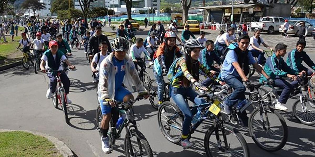 En Pasto, la bici no solo es un vehículo para la recreación, sino también para movilizarse durante los días laborales por la ciudad.
