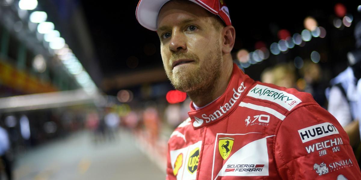 El alemán Sebastian Vettel saldrá este domingo en el primer lugar de salida para el Gran Premio de Singapur, a disputarse en el circuito urbano de Marina Bay.