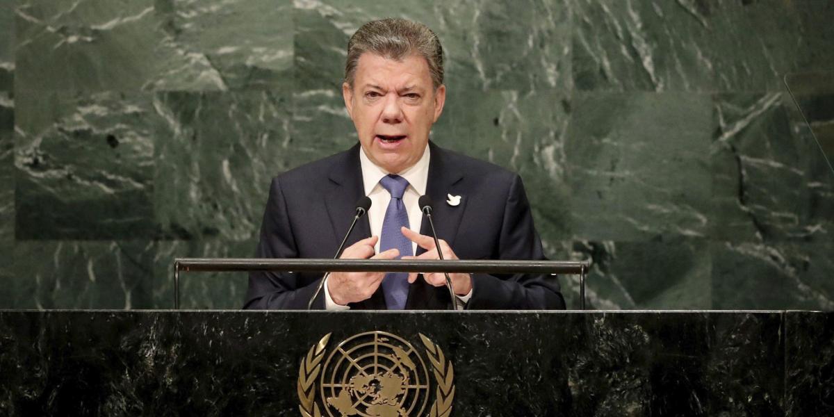 Juan Manuel Santos realizará su última participación en la Asamblea General de Naciones Unidas como jefe de Estado.