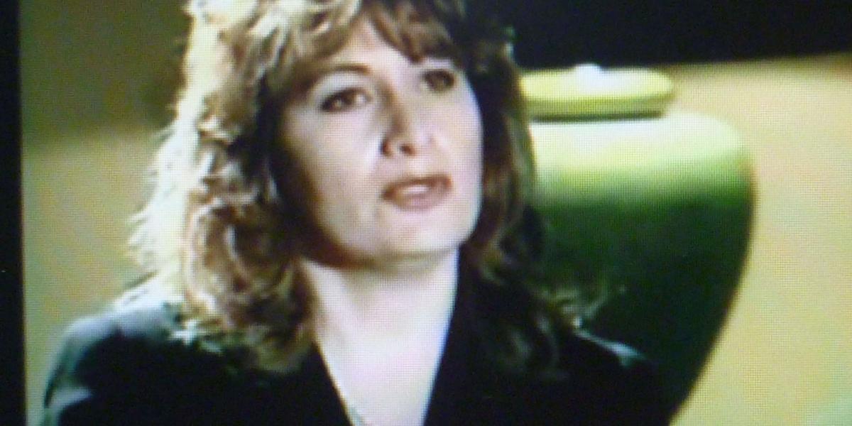 Giselle Jaller en los noventa, cuando fue acusada de estafa.