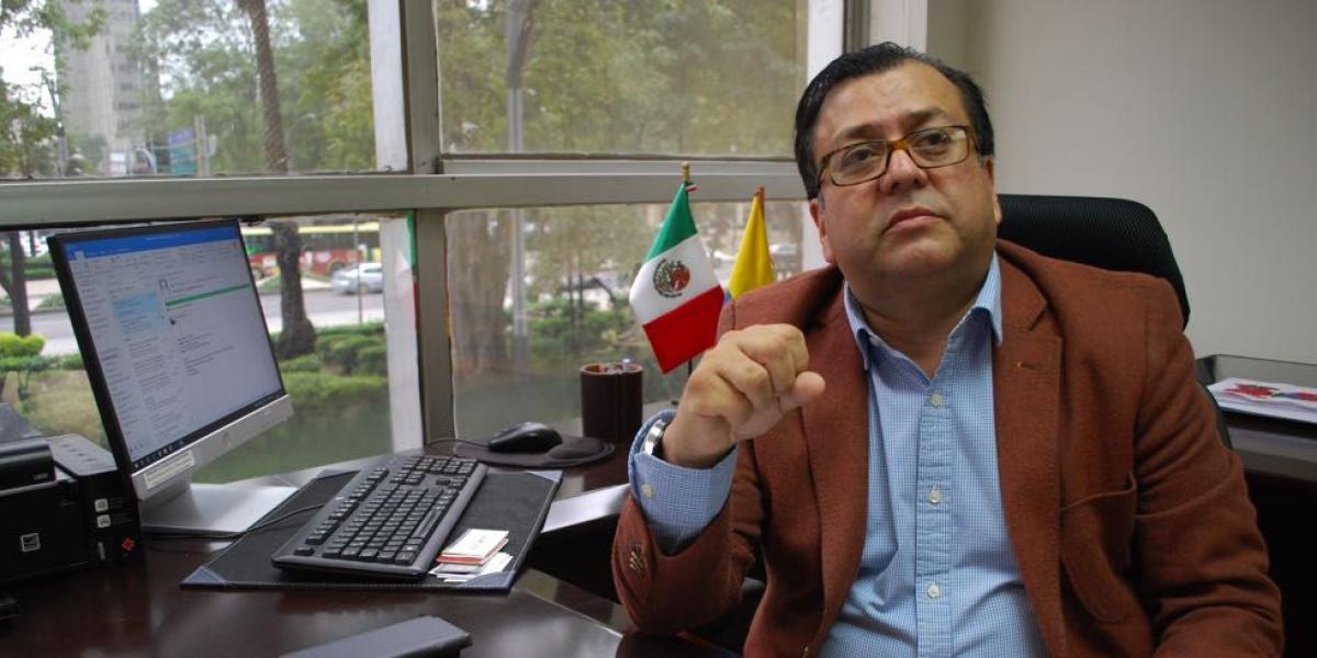 Ancízar Silva, cónsul de Colombia en México, aseguró que por ahora ningún colombiano ha pedido ser repatriado.