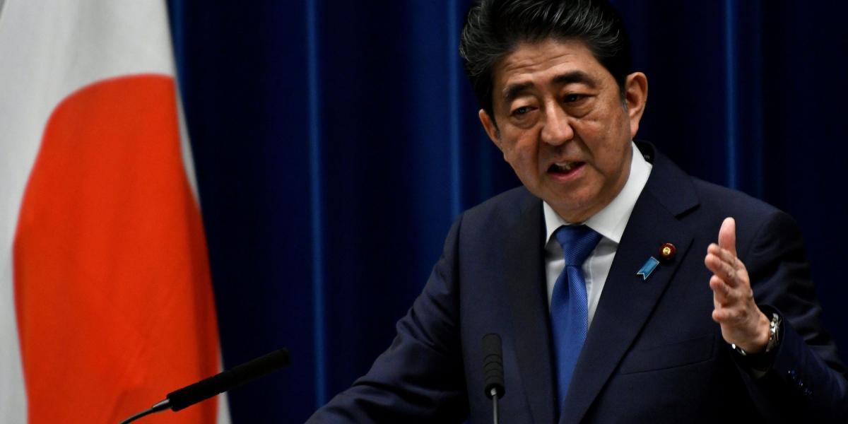 Shinzo Abe, primer ministro de Japón, quien disolverá el parlamento el 28 de septiembre y llamará a elecciones.