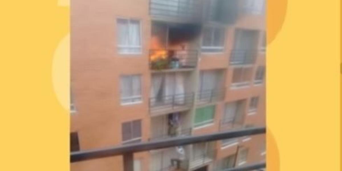 Inquilino habría incendiado apartamento en Soacha por no desalojarlo
