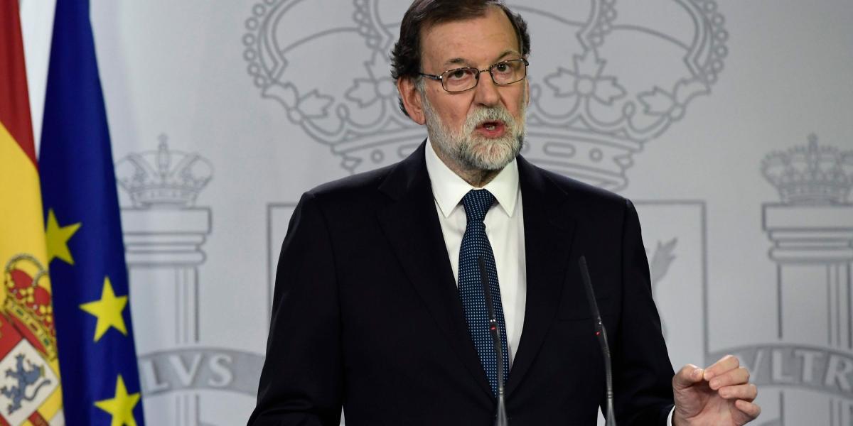 Mariano Rajoy, jefe de Gobierno de España, aseguró que las fuerzas policiales "cumplieron con su deber".