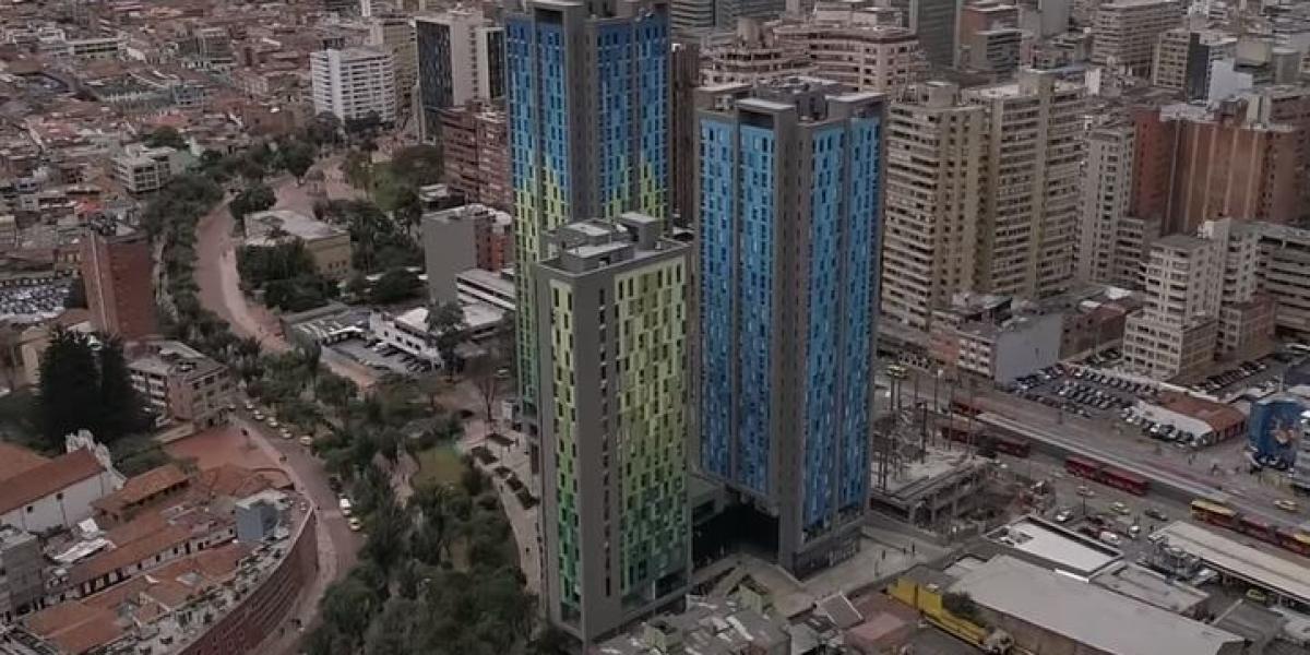City U, los edificios que se mimetizan con los cerros en Bogotá