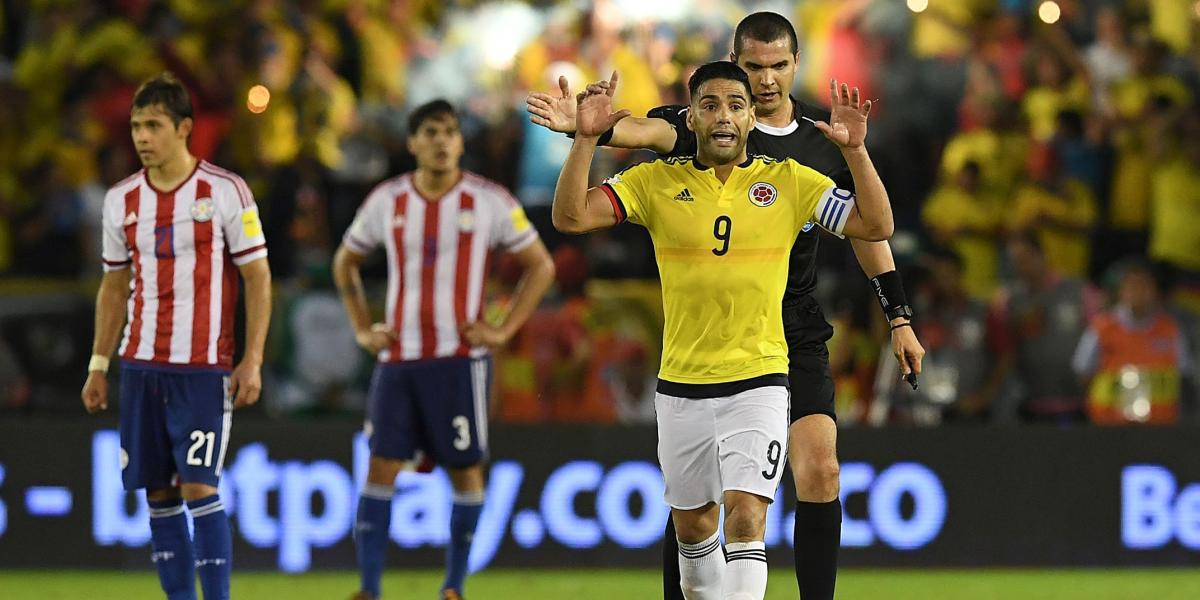 Falcao anotó el gol de la Selección Colombia al minuto 79.