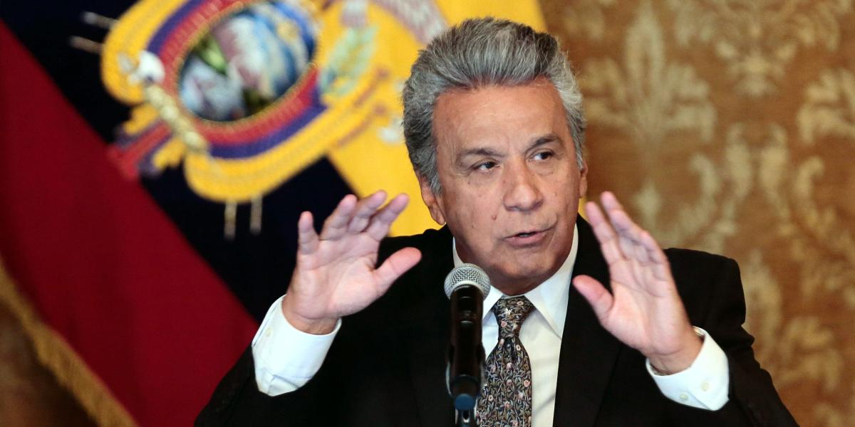 Desde su posesión, el presidente Moreno se distanció de Correa.