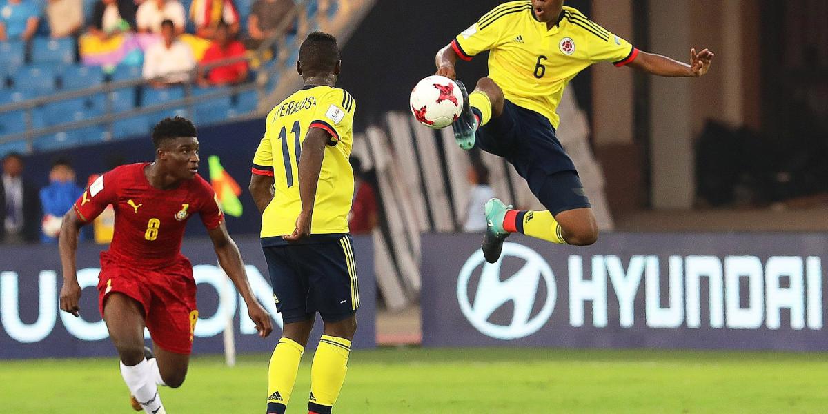 La Selección Colombia Sub17 perdió en su debut, este lunes enfrenta a India.