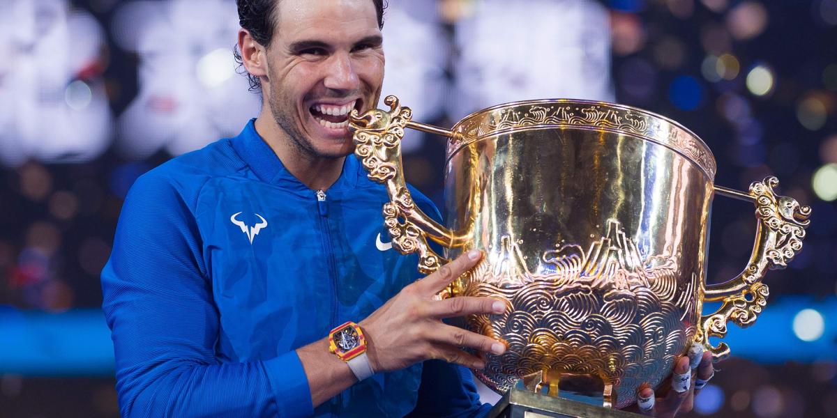 Rafael Nadal conquistó el título número 75 en toda su carrera.
