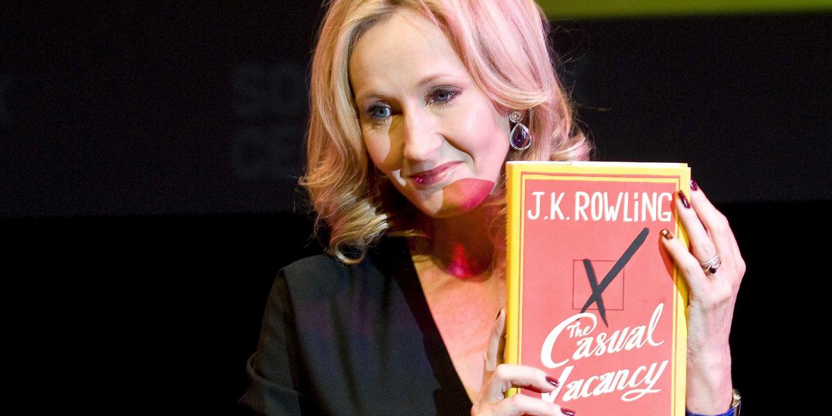 La escritora británica Jk Rowling es una defensora de los niños de comunidades vulnerables.