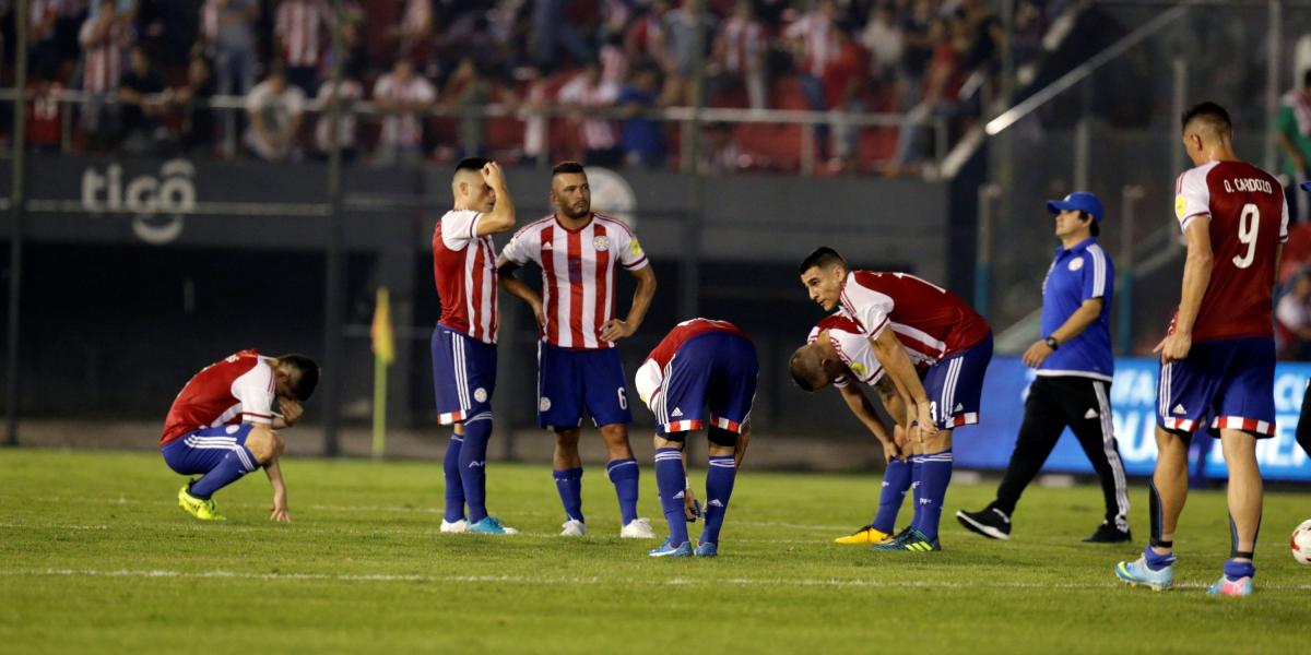 La Selección de Paraguay quedó eliminada en las eliminatorias suramericanas al Mundial.