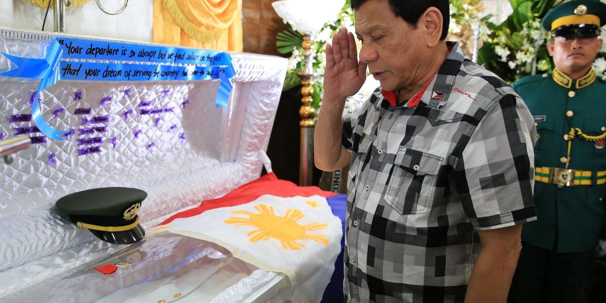 El mandatario filipino lanzo un programa de lucha contra las drogas que ya ha dejado más de 3.000 muertos y 80.000 detenidos.